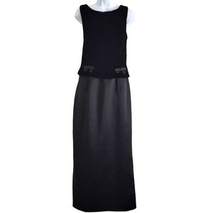 Jessica McClintock Sleeveless Velvet Formal Gown